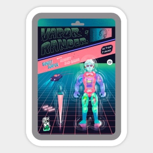 Vapor Ranger: Sunset Surfer Sticker